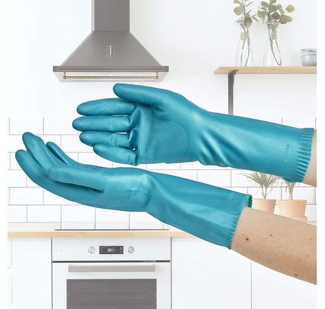 Preview: Spontex Wash-Ups Spülhandschuh Größe M (7-7,5) 1Paar