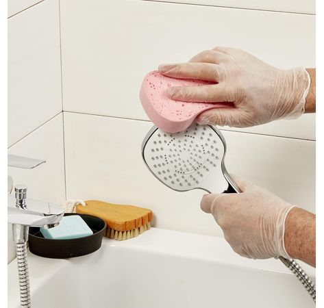 SPONTEX Protect Einmalhandschuhe Vinyl Latexfrei Größe S (6-6,5) 100 Stück