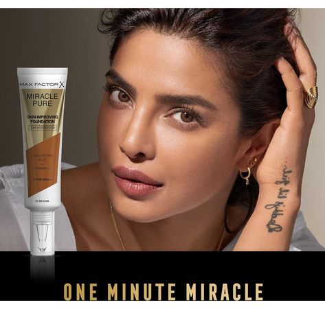 Max Factor Foundation Miracle Pure SPF 30 Mocha 93 30ml