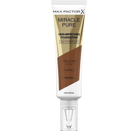 Max Factor Foundation Miracle Pure SPF 30 Cocoa 100 30ml